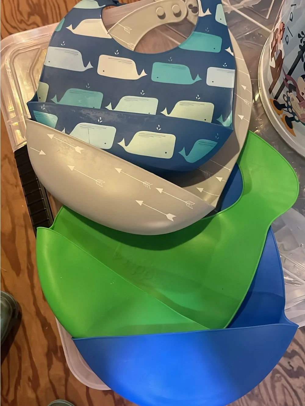 Bumkins bundle and Silicone Bibs